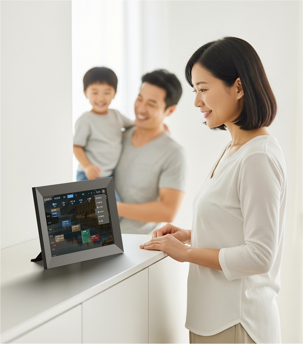 晓日程智能电子日历-全屏周视图